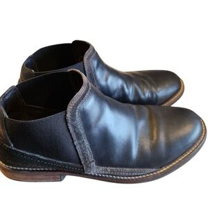 Naot Men's Black Leather Slip-On Shoes